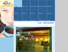 Tablet Screenshot of cafe-instinkt.de